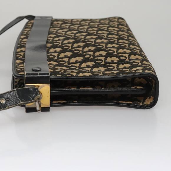 DIOR Trotter Canvas Shoulder Bag Navy - Picture 5 of 12